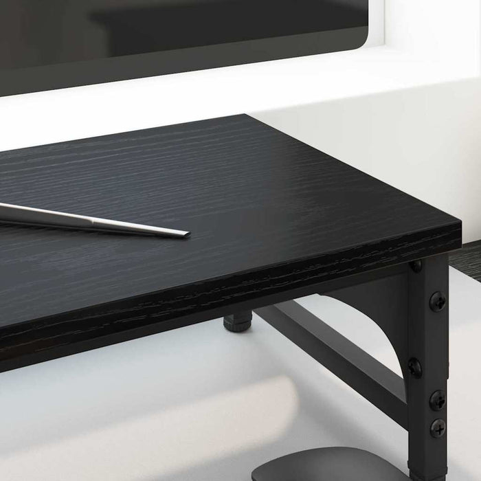 Suport pentru monitor Stejar Negru 55 x 23 x 14 cm WALTI