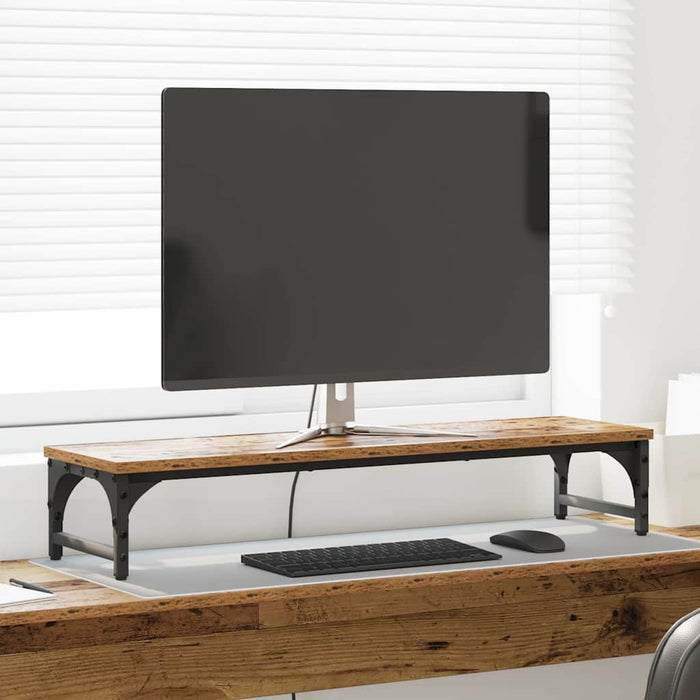 Suport pentru monitor Lemn vechi 85 x 23 x 15,5 cm WALTI