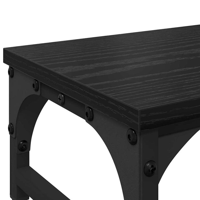 Suport pentru monitor Stejar Negru 85 x 23 x 15,5 cm WALTI