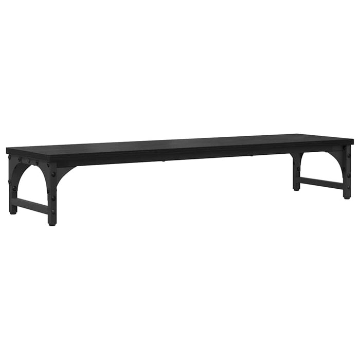 Suport pentru monitor Stejar Negru 85 x 23 x 15,5 cm WALTI