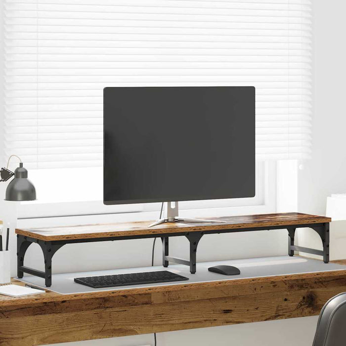 Suport pentru monitor Lemn vechi 105 x 23 x 15,5 cm WALTI