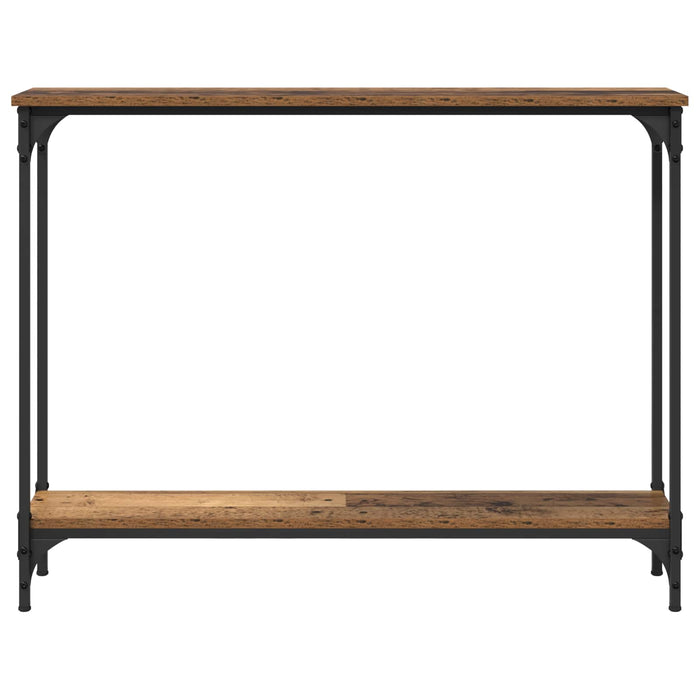 Masă de consolă Lemn Vechi 100 x 22,5 x 75 cm Lemn compozit - WALTI WALTI