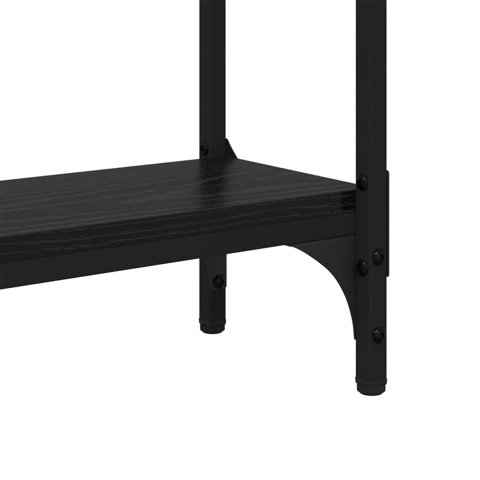 Masă de consolă Stejar Negru 100 x 22,5 x 75 cm Lemn compozit - WALTI WALTI