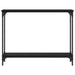 Masă de consolă Stejar Negru 100 x 22,5 x 75 cm Lemn compozit - WALTI WALTI