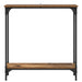 Masă de consolă Lemn Vechi 75 x 22,5 x 75 cm Lemn compozit - WALTI WALTI