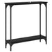 Masă de consolă Stejar Negru 75 x 22,5 x 75 cm Lemn compozit - WALTI WALTI
