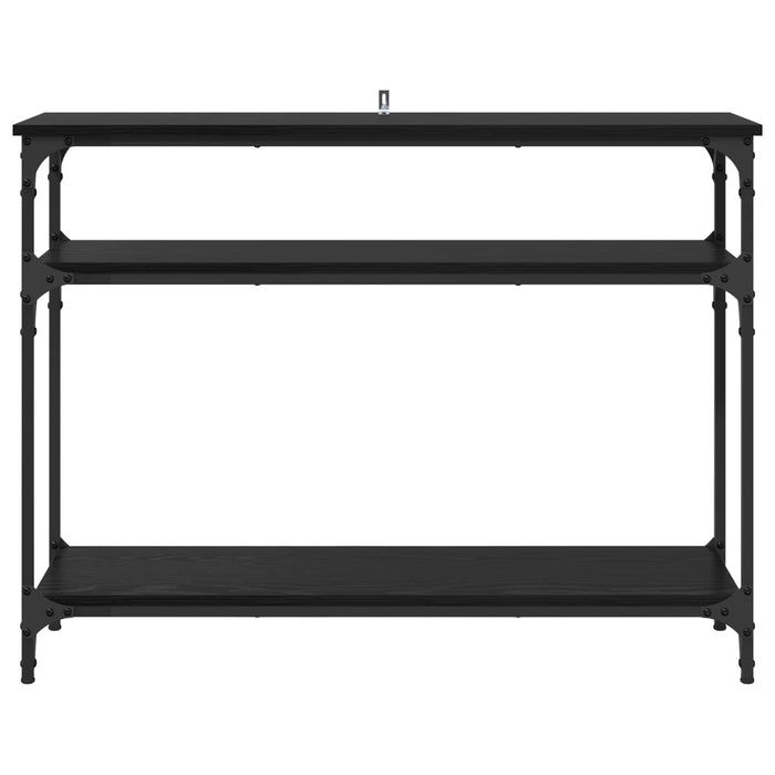 Masă de consolă Stejar Negru 100 x 29 x 75 cm Lemn compozit - WALTI WALTI