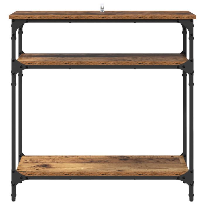 Masă de consolă Lemn Vechi 75 x 29 x 75 cm Lemn compozit - WALTI WALTI
