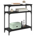 Masă de consolă Stejar Negru 75 x 29 x 75 cm Lemn compozit - WALTI WALTI