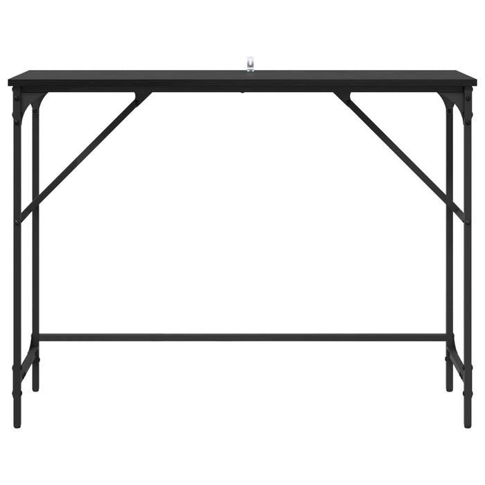 Masă de consolă Stejar Negru 100 x 32 x 75 cm Lemn compozit - WALTI WALTI