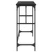 Masă de consolă Stejar Negru 100 x 32 x 75 cm Lemn compozit - WALTI WALTI