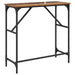 Masă de consolă Lemn vechi 75 x 32 x 75 cm Lemn compozit - WALTI WALTI