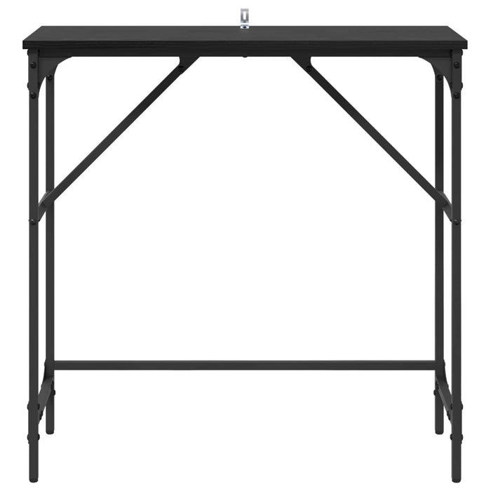 Masă de consolă Stejar Negru 75 x 32 x 75 cm Lemn compozit - WALTI WALTI