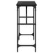 Masă de consolă Stejar Negru 75 x 32 x 75 cm Lemn compozit - WALTI WALTI