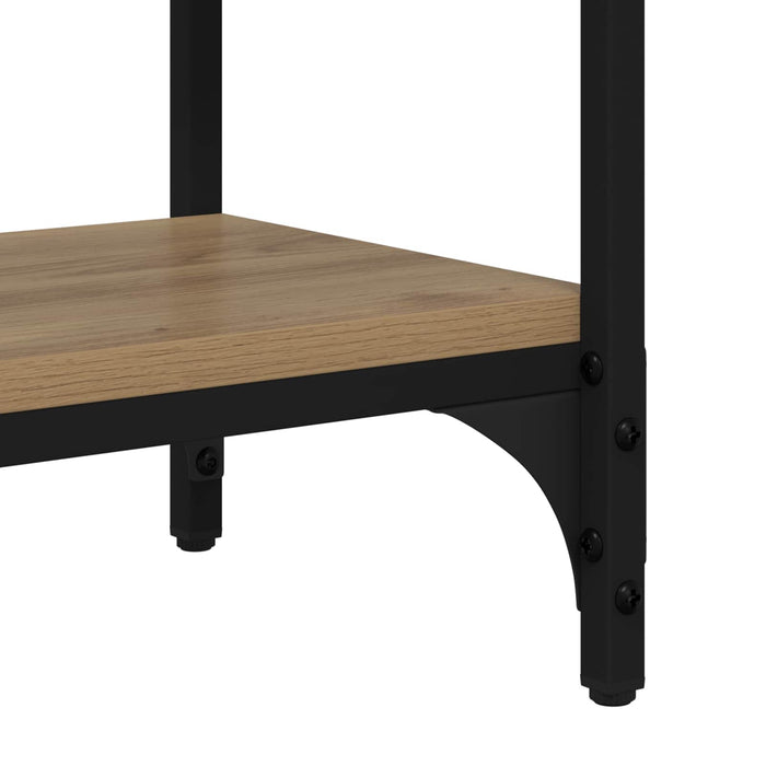 Masă de consolă Stejar Artizanal 80 x 29 x 75 cm Lemn compozit - WALTI WALTI