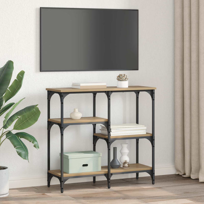 Masă de consolă Stejar Artizanal 80 x 29 x 75 cm Lemn compozit - WALTI WALTI