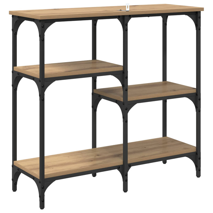 Masă de consolă Stejar Artizanal 80 x 29 x 75 cm Lemn compozit - WALTI WALTI