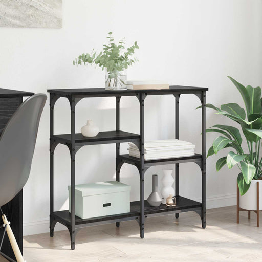 Masă de consolă Stejar Negru 80 x 29 x 75 cm Lemn compozit - WALTI WALTI