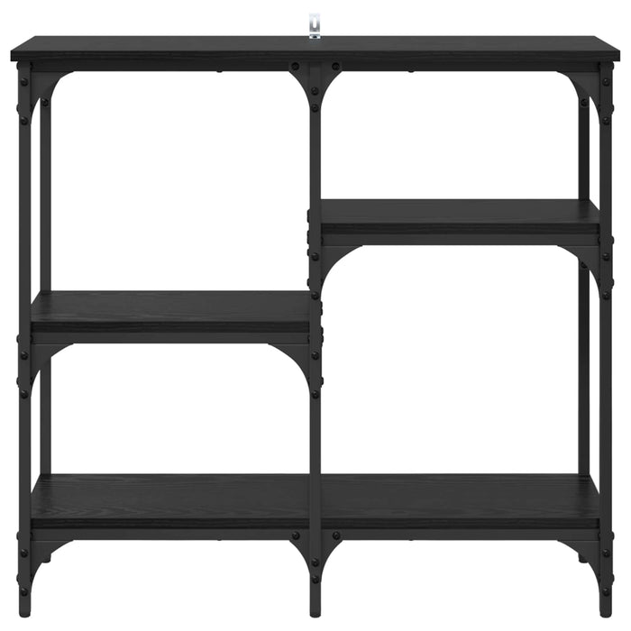 Masă de consolă Stejar Negru 80 x 29 x 75 cm Lemn compozit - WALTI WALTI
