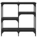 Masă de consolă Stejar Negru 80 x 29 x 75 cm Lemn compozit - WALTI WALTI