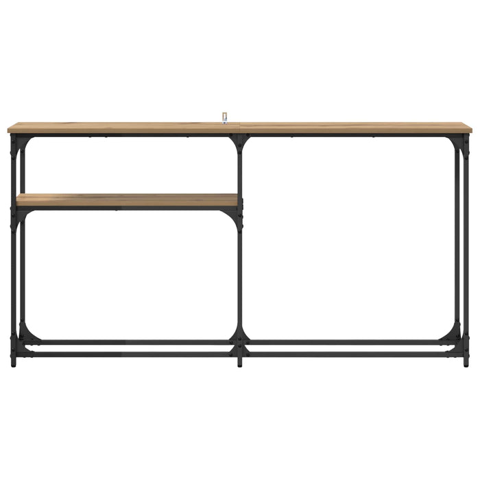 MasaConsole Stejar Artizanal 145 x 22,5 x 75 cm Lemn compozit - WALTI WALTI