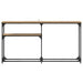 MasaConsole Stejar Artizanal 145 x 22,5 x 75 cm Lemn compozit - WALTI WALTI