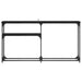 MasaConsole Stejar Negru 146 x 22.5 x 75 cm Lemn compozit - WALTI WALTI
