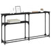 MasaConsole Stejar Negru 146 x 22.5 x 75 cm Lemn compozit - WALTI WALTI