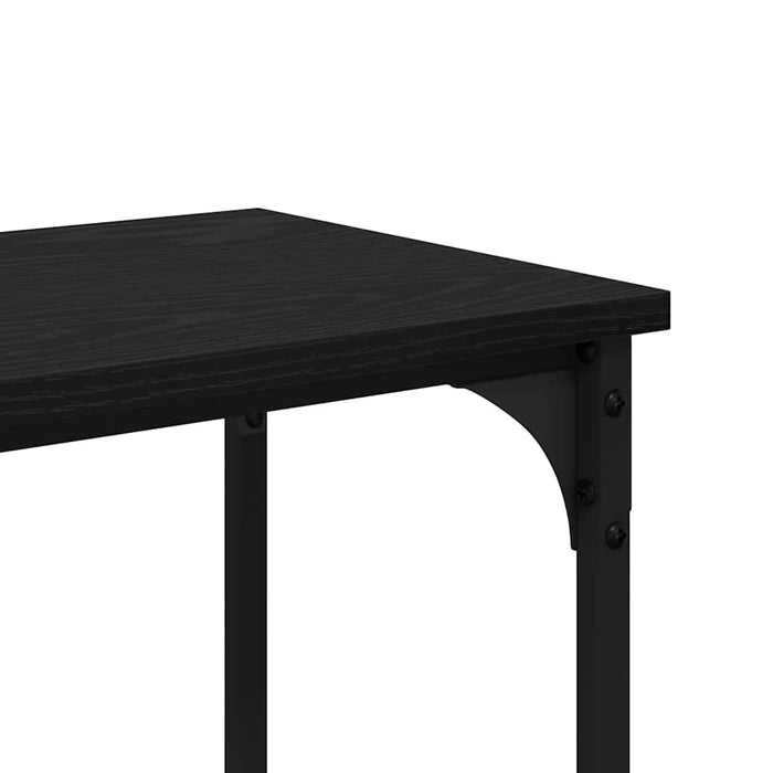 Masă de consolă Stejar Negru 150 x 29 x 75 cm WALTI