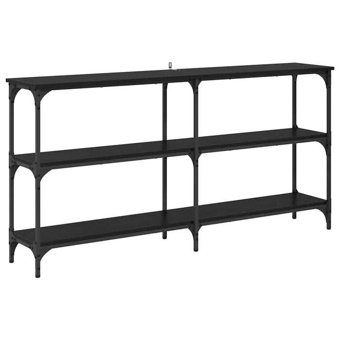 Masă de consolă Stejar Negru 150 x 29 x 75 cm WALTI