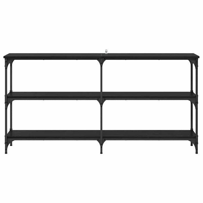 Masă de consolă Stejar Negru 150 x 29 x 75 cm WALTI