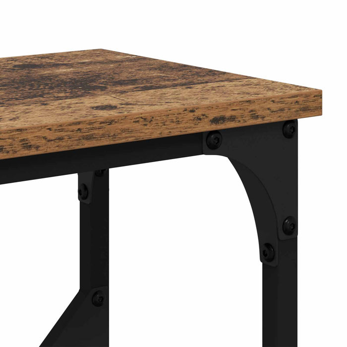 Masă de consolă Lemn Vechi 102 x 23 x 75 cm Lemn compozit - WALTI WALTI