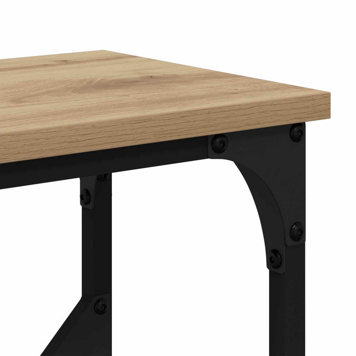 Masă de consolă Stejar Artizanal 102 x 23 x 75 cm Lemn compozit - WALTI WALTI
