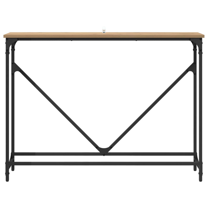 Masă de consolă Stejar Artizanal 102 x 23 x 75 cm Lemn compozit - WALTI WALTI