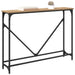 Masă de consolă Stejar Artizanal 102 x 23 x 75 cm Lemn compozit - WALTI WALTI