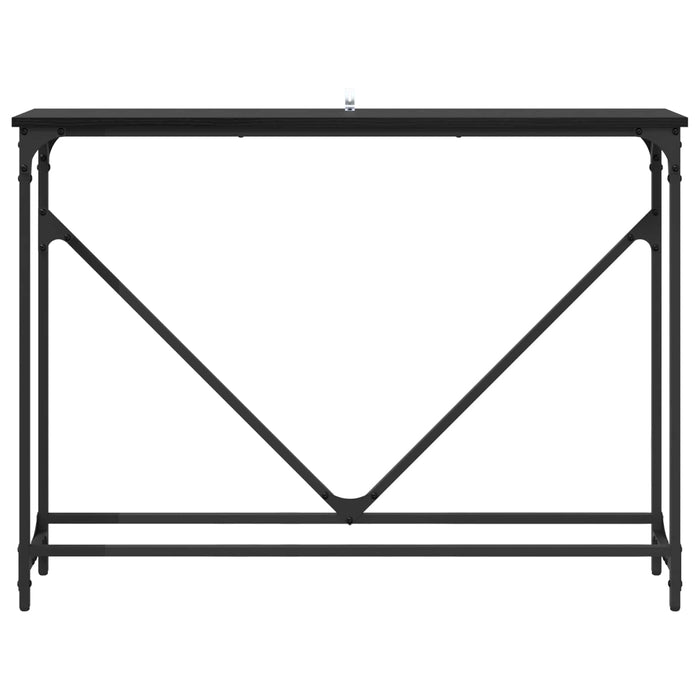 Masă de consolă Stejar Negru 102 x 23 x 75 cm Lemn compozit - WALTI WALTI