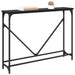 Masă de consolă Stejar Negru 102 x 23 x 75 cm Lemn compozit - WALTI WALTI