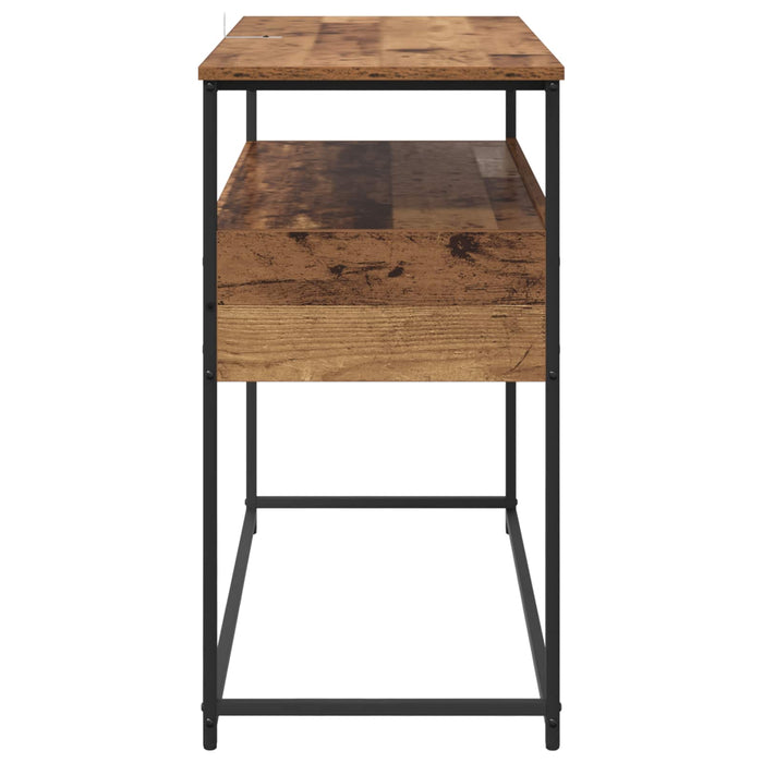 Masă de consolă Lemn Vechi 100 x 40 x 75 cm Lemn compozit - WALTI WALTI