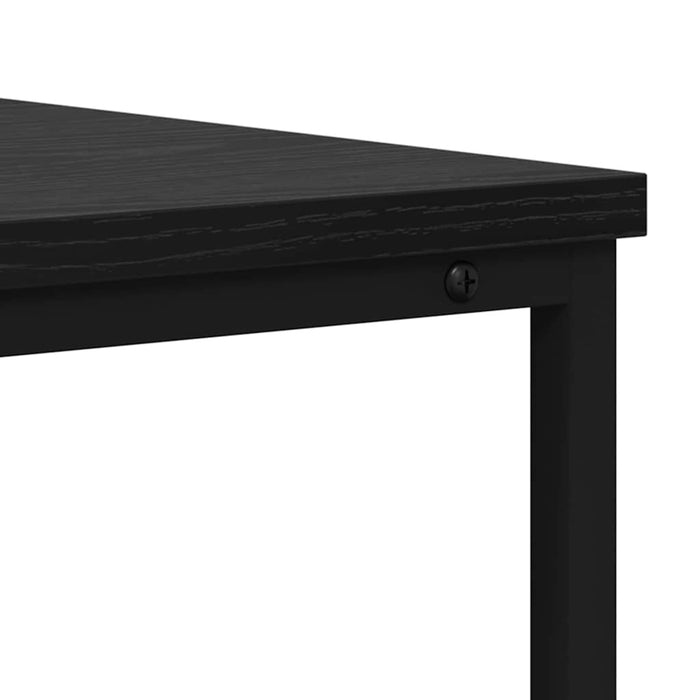 Masă de consolă Stejar Negru 100 x 40 x 75 cm Lemn compozit - WALTI WALTI