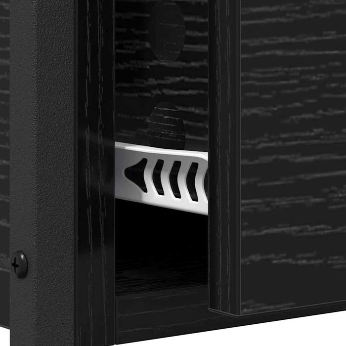 Masă de consolă Stejar Negru 100 x 40 x 75 cm Lemn compozit - WALTI WALTI