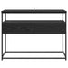 Masă de consolă Stejar Negru 100 x 40 x 75 cm Lemn compozit - WALTI WALTI