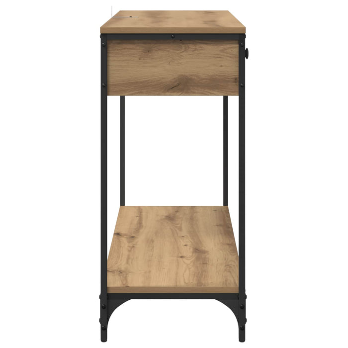 Masă de consolă Stejar Artizanal 100 x 34,5 x 75 cm WALTI