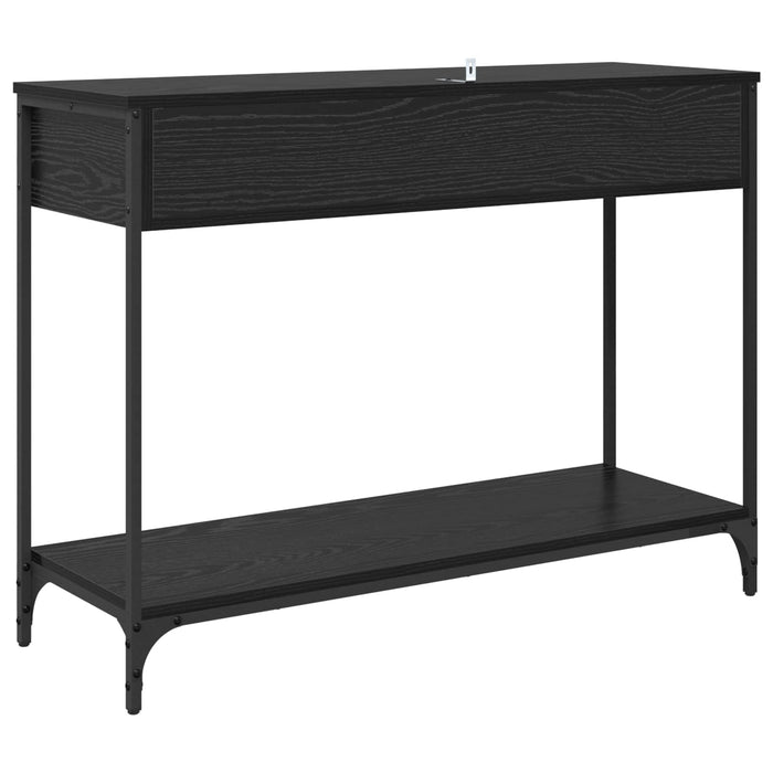 Masă de consolă Stejar Negru 100 x 34,5 x 75 cm Lemn compozit WALTI