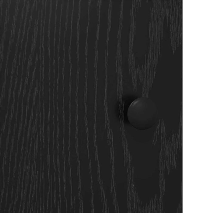Bufet Stejar Negru 62 x 32 x 106,5 cm Lemn compozit - WALTI WALTI