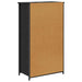Bufet Stejar Negru 62 x 32 x 106,5 cm Lemn compozit - WALTI WALTI