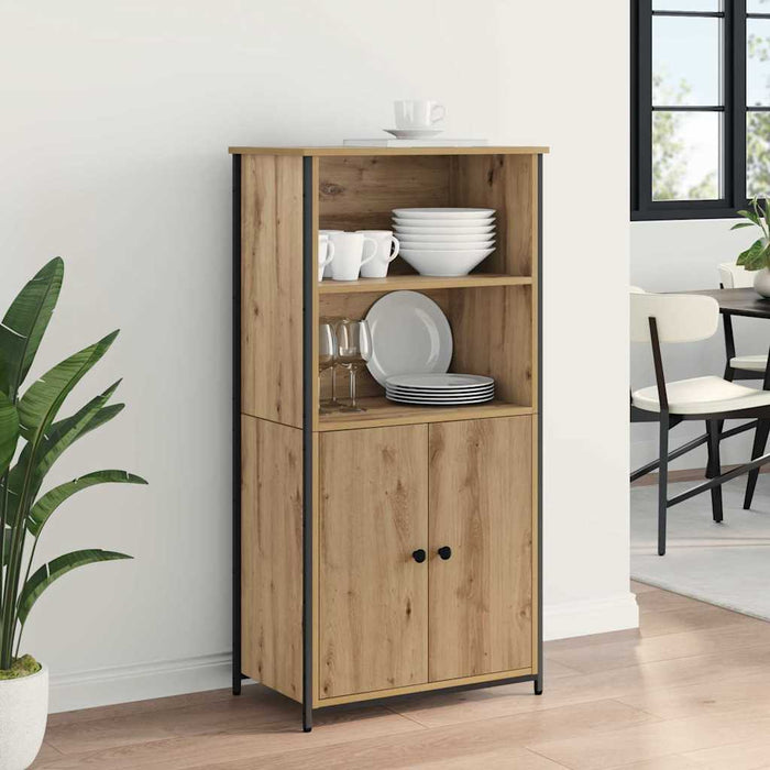 Bufet Stejar Artizanal 62 x 36 x 121,5 cm Lemn compozit - WALTI WALTI