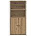 Bufet Stejar Artizanal 62 x 36 x 121,5 cm Lemn compozit - WALTI WALTI