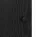 Bufet Stejar Negru 62 x 36 x 121,5 cm Lemn compozit - WALTI WALTI