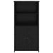 Bufet Stejar Negru 62 x 36 x 121,5 cm Lemn compozit - WALTI WALTI
