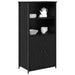 Bufet Stejar Negru 62 x 36 x 121,5 cm Lemn compozit - WALTI WALTI